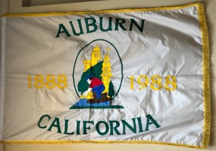 [flag of Auburn, California]