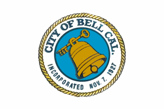 [flag of Bell, California]
