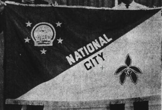 [former flag of City of National City, California]