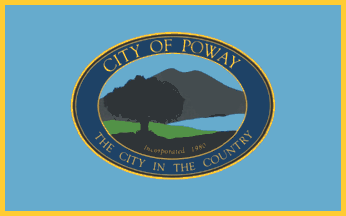 [flag of City of Poway, California]