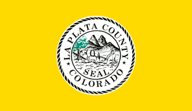 [flag of La Plata County, Colorado]