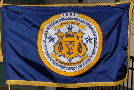 [flag of Enfield, Connecticut]