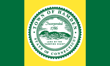 [flag of Hamden, Connecticut]