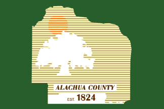[Flag of Alachua County, Florida]