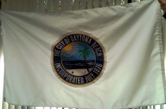 [Flag of Daytona Beach, Florida]
