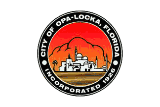 [Flag of Opa-locka, Florida]