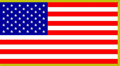 [U.S. fringed flag]