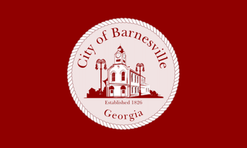 [Flag of Barnesville, Georgia]
