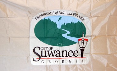 [Flag of Suwanee, Georgia]