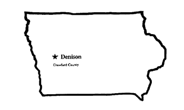 [Former Flag of Crawford County, Iowa]