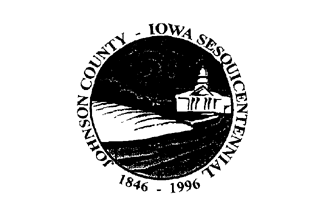[Former Flag of Johnson County, Iowa]