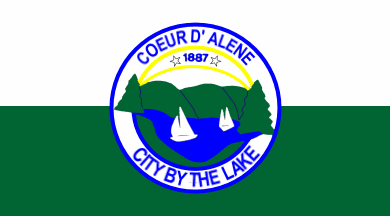 [Flag of Coeur d'Alene, Idaho]