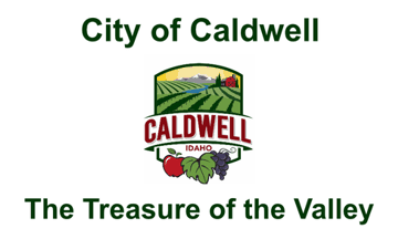 [Flag of Caldwell, Idaho]