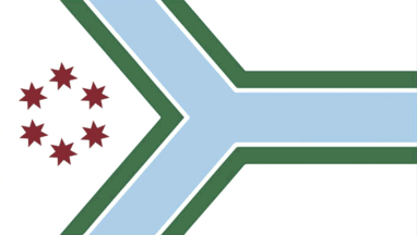 [Cook County, Illinois flag]