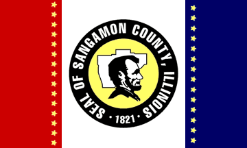 [Sangamon County, Illinois flag]