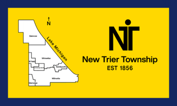 [New Trier Township, Illinois flag]
