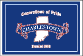 [Charlestown, Indiana flag]