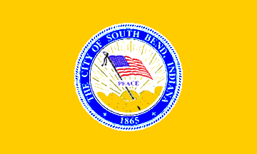 [South Bend, Indiana flag]