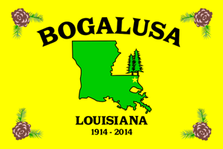 [Flag of Bogalusa, Louisiana]