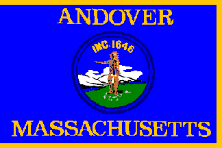 [Flag of Andover, Massachusetts]