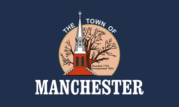 [Flag of Manchester, Maryland]