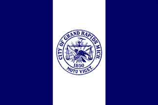 [Flag of Grand Rapids, Michigan]