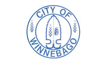 [flag of Winnebago, Minnesota]