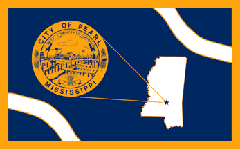 [flag of Pearl, Mississippi]