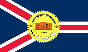 [flag of Water Valley, Mississippi]