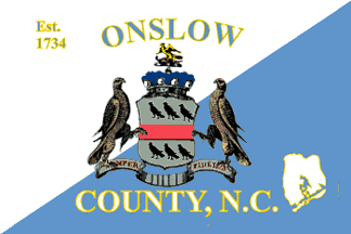 [Flag of Onslow County, North Carolina]