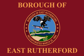 [Flag of East Rutherford, New Jersey]