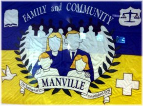 [Flag of Manville, New Jersey]