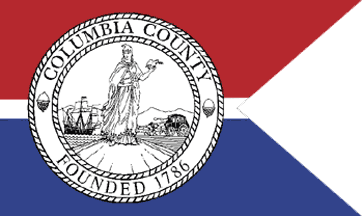 [Flag of Columbia County, New York]