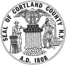[Seal of Cortland County]