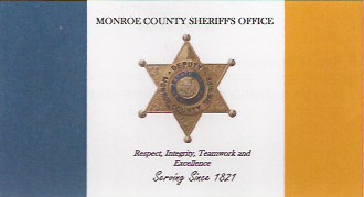[Sheriff's office flag of Monroe County]