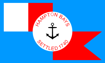[Flag of Hamlet of Hampton Bays, Southampton, New York]