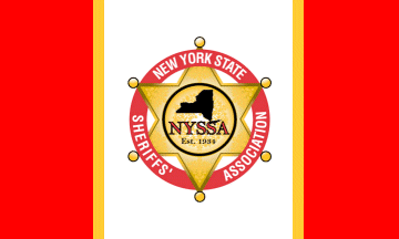 [Flag of New York State Sheriffs' Association]