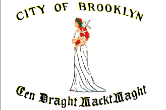 [Former Flag of Brooklyn, New York]