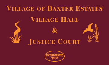 [Flag of Baxter Estates, New York]