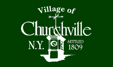 [Flag of Town of Churchville, New York]