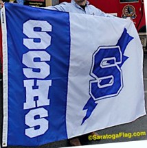 [Saratoga Springs High School flag]