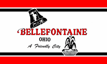 [Flag of Bellefontaine, Ohio]