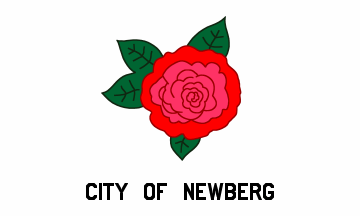 [Flag of Newberg, Oregon]