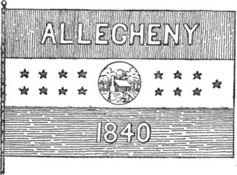 [Allegheny City, Pennsylvania Flag]