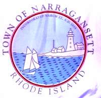[Flag of Narragansett, Rhode Island]