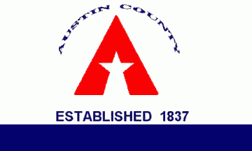 [Flag of Austin County, Texas]