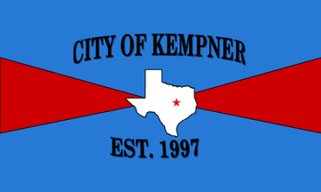 [Flag of Kempner, Texas]