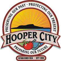 [Flag of Hooper, Utah]