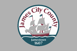 [Flag of James City County, Virginia]