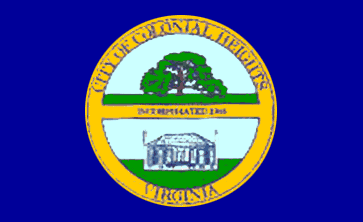[Flag of Colonial Heights, Virginia]